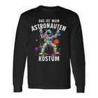 Astronaut Costume For Fancy Dress And Carnival Astronaut Langarmshirts