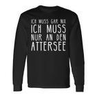 Attersee I Austria Motif For Austrian Langarmshirts