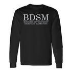 Bdsm Business Development Sales And Marketing Kinky Langarmshirts