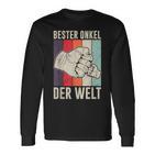 With Bester Onkel Der Welt Langarmshirts