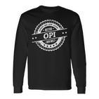 Bester Opi I Family & Related Langarmshirts