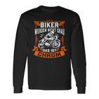 Biker Wird Nicht Grau Das Ist Chrome Ironie Fun Langarmshirts