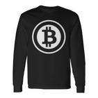 Bitcoin Michael Saylor Langarmshirts