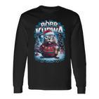 Bóbr Christmas Jumper Christmas Bieber Kurwa Costume Bobr Langarmshirts