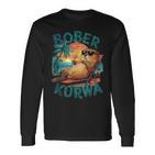 Bobr Kurwa Meme Bober Kurwa Langarmshirts