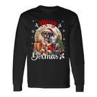 Boxer Dog Christmas Boxer Merry Boxmas Boxer Langarmshirts