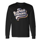 Cancer Cancer Survivor Retro Cancer Langarmshirts