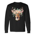 Carnival Deer Costume X Carnival Reindeer Langarmshirts