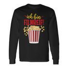 Carnival I Am Film Hoop Popcorn Fun Langarmshirts