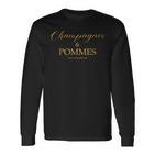 Champion & Pommes C'est Laie Langarmshirts