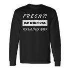 Cheeky Ich Nenn Daserbal Superior Langarmshirts