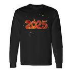 Chinese New Year 2025 Year Of The Snake Happy New Year 2025 Langarmshirts