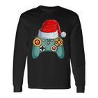 Christmas For Boys Children Toddler Gaming Santa Langarmshirts