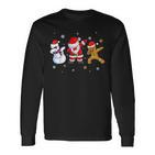 Christmas Merry Christmas Ugly X-Mas Santa Claus Children's Langarmshirts