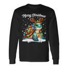 Christmas Outfit Christmas Jumper Turtle Christmas Langarmshirts