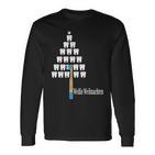 Christmas Th Christmas Tree Dentist Tooth Langarmshirts