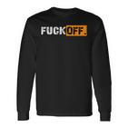 Classic Fack Off Langarmshirts