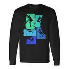 Climbing Climber Mountaineering Bouldering Langarmshirts