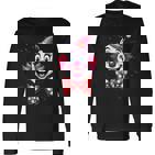 Confetti Clown Costume Fancy Dress Party Carnival Fancy Dress Langarmshirts