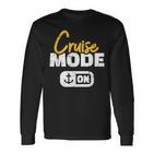 Cruise Cruise Mode On Langarmshirts