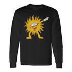 Dabbing Sun Summer Fun Langarmshirts