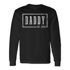 Daddy 2025 Daddy To Be New Daddy Sleek Framed Langarmshirts