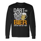 Dart Und Bier Das Gönn Ich Mir Darter Dart Player Jersey Langarmshirts