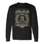 Das Ist Ein Abraham Ding Abraham Name Langarmshirts