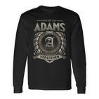 Das Ist Ein Adams Ding Adams Name Langarmshirts