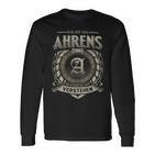 Das Ist Ein Ahrens Ding Ahrens Name Langarmshirts