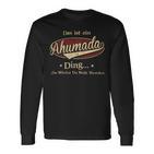 Das Ist Ein Ahumada Ding Das Würdest Du Nicht Verstehen Ahumada Name Langarmshirts