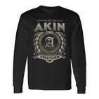 Das Ist Ein Akin Ding Akin Name Langarmshirts