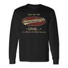 Das Ist Ein Allmendinger Ding Das Würdest Du Nicht Verstehen Allmendinger Name Langarmshirts