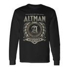 Das Ist Ein Altman Ding Altman Name Langarmshirts