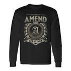 Das Ist Ein Amend Ding Amend Name Langarmshirts