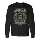 Das Ist Ein Amman Ding Amman Name Langarmshirts