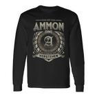 Das Ist Ein Ammon Ding Ammon Name Langarmshirts