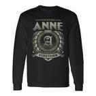 Das Ist Ein Anne Ding Anne Name Langarmshirts