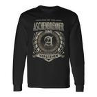 Das Ist Ein Aschenbrenner Ding Aschenbrenner Name Langarmshirts