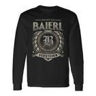 Das Ist Ein Baierl Ding Baierl Name Langarmshirts