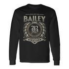 Das Ist Ein Bailey Ding Bailey Name Langarmshirts