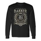 Das Ist Ein Bakker Ding Bakker Name Langarmshirts