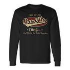 Das Ist Ein Baretta Ding Das Würdest Du Nicht Verstehen Baretta Name Langarmshirts