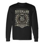 Das Ist Ein Beermann Ding Beermann Name Langarmshirts