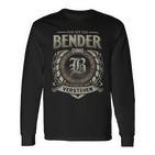 Das Ist Ein Bender Ding Bender Name Langarmshirts