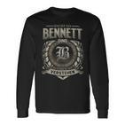 Das Ist Ein Bennett Ding Bennett Name Langarmshirts