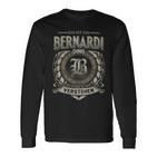 Das Ist Ein Bernardi Ding Bernardi Name Langarmshirts