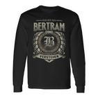 Das Ist Ein Bertram Ding Bertram Name Langarmshirts