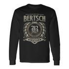 Das Ist Ein Bertsch Ding Bertsch Name Langarmshirts