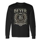 Das Ist Ein Beyer Ding Beyer Name Langarmshirts